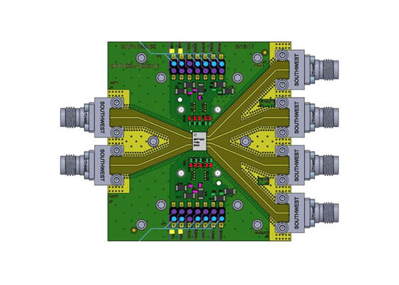 QPF4005EVB1 Embedded Solutions GaN Dual Channel Front End Module Evaluation Board
