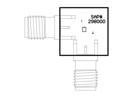QPQ1040QEVB Ενσωματωμένες λύσεις υψηλής ισχύος χύδης ακουστικό κύμα TX Filter Evaluation Board