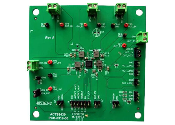 ACT88430EVK1-101 Ενσωματωμένες λύσεις ActivePMUTM Mobile Power Management Evaluation Board
