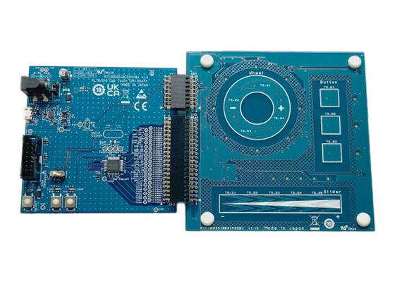 RTK0EG0042S01001BJ Ενσωματωμένες λύσεις Συστήματα αξιολόγησης χωρητικότητας με άγγιγμα RL78/G22 Πίνακα CPU