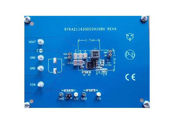 RTKA211630DE0010BU Ενσωματωμένες Λύσεις 3.3V Σύγχρονος Step-Down DC/DC Ρυθμιστής Πίνακας Αξιολόγησης