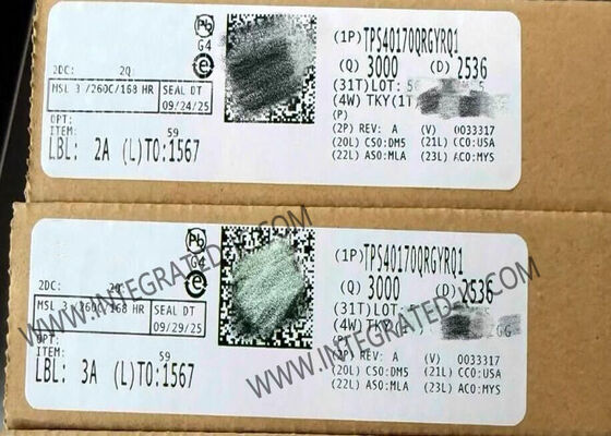 TPS40170QRGYRQ1 Ολοκληρωμένο Κύκλωμα Chip Αυτοκινήτου Σύγχρονος Ελεγκτής PWM Buck με Τάση Εισόδου 4.5V έως 60V, Ρεύμα Εξόδου 20A και Συχνότητα Μεταγωγής 100kHz έως 600kHz