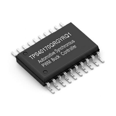 TPS40170QRGYRQ1 Ολοκληρωμένο Κύκλωμα Chip Αυτοκινήτου Σύγχρονος Ελεγκτής PWM Buck με Τάση Εισόδου 4.5V έως 60V, Ρεύμα Εξόδου 20A και Συχνότητα Μεταγωγής 100kHz έως 600kHz