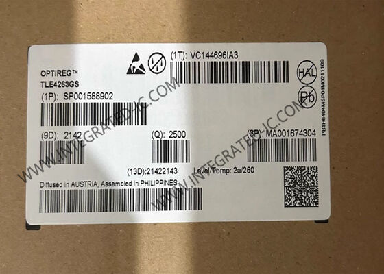 TLE4263GS Ολοκληρωμένο Κύκλωμα Chip 5V OPTIREG™ Ρυθμιστής Τάσης Χαμηλής Πτώσης για Ηλεκτρονικά Αυτοκινήτων