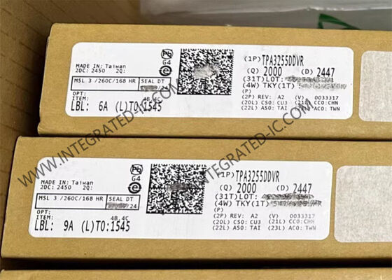 Συμπληρωμένο κύκλωμα ΤΡΑ3255DDVR 315W Στερεό ενισχυτή ισχύος υψηλής απόδοσης κλάσης D