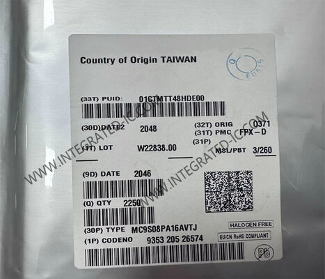 MC9S08PA16AVTJ 20MHz 8-Bit S08 Μικροελεγκτής MCU με 16KB Flash και 18 I/O σε Πακέτο TSSOP20