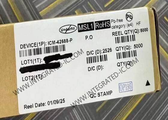 Υψηλή ακρίβεια 6 παραγωγή LGA14 τσιπ icm-42688-π ολοκληρωμένων κυκλωμάτων αισθητήρων άξονα