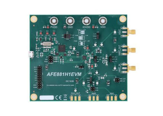Εγκατεστημένες λύσεις AFE881H1EVM AFE881H1 16-bit αναλογική μονάδα αξιολόγησης front-end