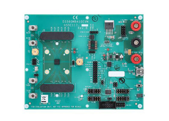 DS560MB410EVM Ενσωματωμένες Λύσεις DS560MB410 Μονάδα Αξιολόγησης Γραμμικού Redriver 4-Καναλιών