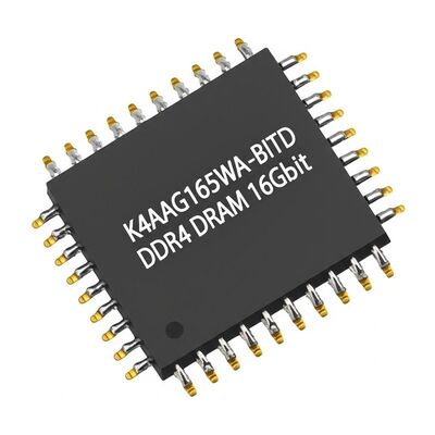 Κ4AAG165WA-BITD Μνήμη IC Τσιπ DDR4 DRAM 16Gbit 2666Mbps Δυναμική Μνήμη Τυχαίου Πρόσβασης FBGA96