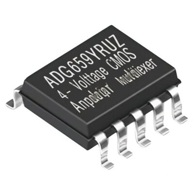 ADG659YRUZ 4-Κανάλι CMOS Αναλογικός Πολυπλέκτης IC Chip με 75 Ohms Αντίσταση On
