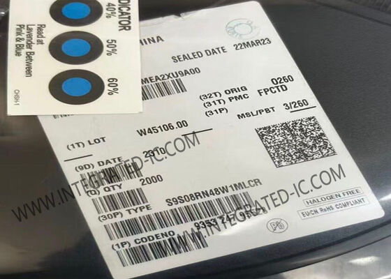 S9S08RN48W1MLCR 8-Bit S08 Μικροελεγκτής MCU με ταχύτητα 20MHz 48KB Flash Memory στο πακέτο LQFP32