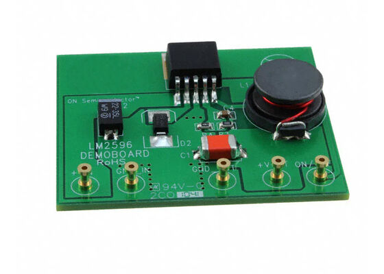 LM2596ADPBCKGEVB Ενσωματωμένες λύσεις 3A 4.5V έως 40V DC/DC Step Down Board Evaluation