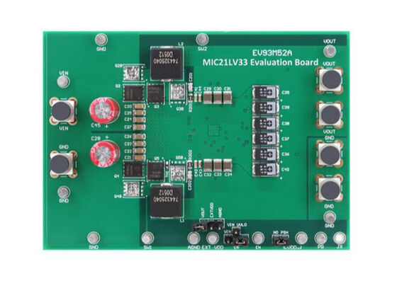 Εκπαιδευτική πλακέτα Embedded Solutions EV93M52A για τον σύγχρονο ελεγκτή Buck MIC21LV33