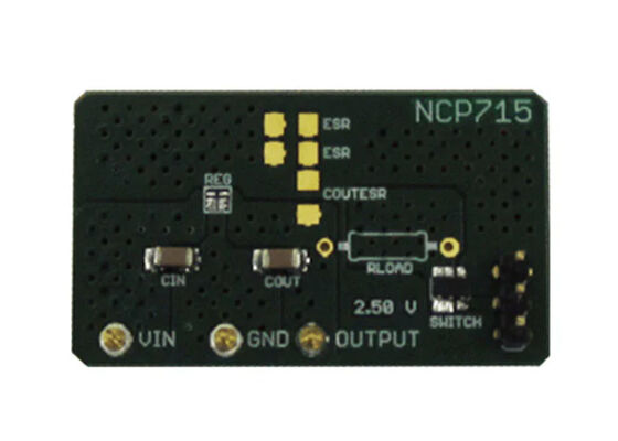 NCP715MXTBGEVB Ενσωματωμένες λύσεις 50mA 6V έως 24V Διοικητική επιτροπή αξιολόγησης γραμμικών ρυθμιστών τάσης