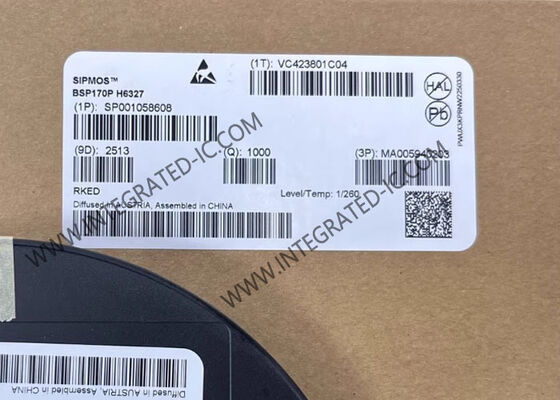 BSP170P Ολοκληρωμένο Κύκλωμα Chip P-Channel Power MOSFET με 60V Τάση Αποστράγγισης-Πηγής, 1.9A Συνεχές Ρεύμα Αποστράγγισης και Γρήγορη Εναλλαγή