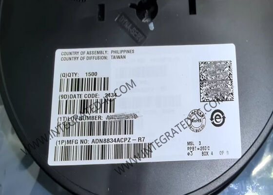 Ολοκληρωμένο Κύκλωμα ADN8834ACPZ 1.5A Ελεγκτής Θερμοηλεκτρικού Ψύκτη για Έλεγχο Ακριβείας Θερμοκρασίας