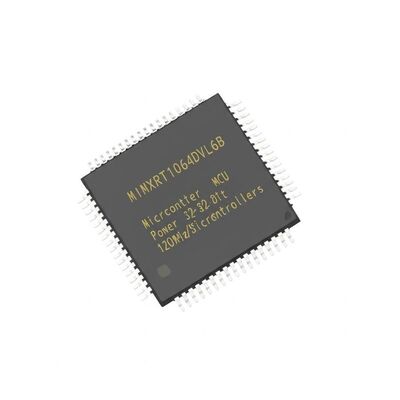 Μικροελεγκτής MIMXRT1064DVL6B MCU Χαμηλής Ισχύος 32-Bit 120MHz Μονοπύρηνοι Μικροελεγκτές