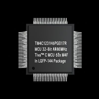 TM4C1231H6PGEI7R 32-bit 80MHz ARM Cortex-M4F Μικροελεγκτής MCU με 256 kB Flash σε πακέτο LQFP-144