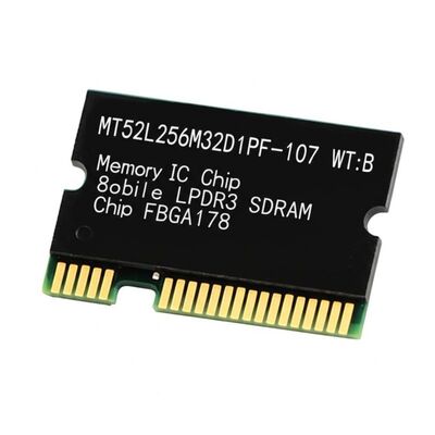 MT52L256M32D1PF-107 WT:B 8Gbit 933 MHz LPDDR3 SDRAM Memory IC Chip με οργάνωση 256 M x 32 σε πακέτο FBGA178