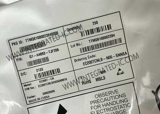 EC200TCNLB-N06-SNNSA Μοντέλος ασύρματης επικοινωνίας EC200T-CN LTE Cat 4 βελτιστοποιημένο για M2M και IoT με 150 Mbps Downlink