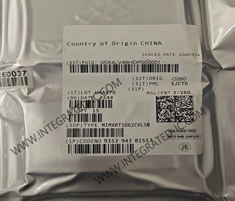 MIMXRT1062CVL5B Μικροελεγκτής MCU μονοπυρήνα 32 bit 528MHz σε πακέτο 196-LFBGA