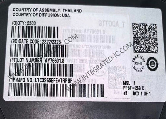 LTC3265EFE Τσιπ IC Διπλής Τροφοδοσίας Χαμηλού Θορύβου με Ρεύμα Εξόδου 50mA και Boost Charge Pump