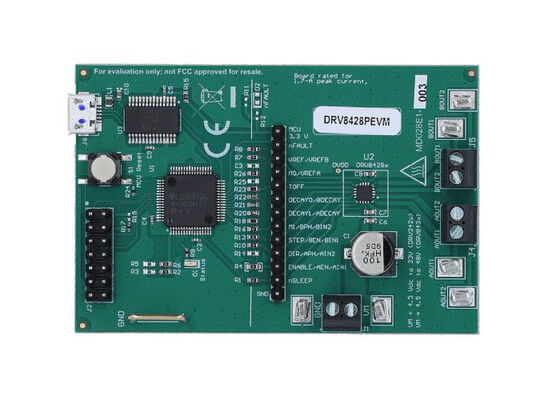 DRV8428PEVM Ενσωματωμένες Λύσεις Πίνακας Αξιολόγησης Οδηγού Βηματικού Κινητήρα DRV8428