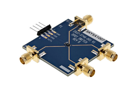 SKY5A1007EK1 Ενσωματωμένες Λύσεις SKY5A1007 400MHz έως 5.9GHz DPDT Διακόπτης Αξιολόγησης