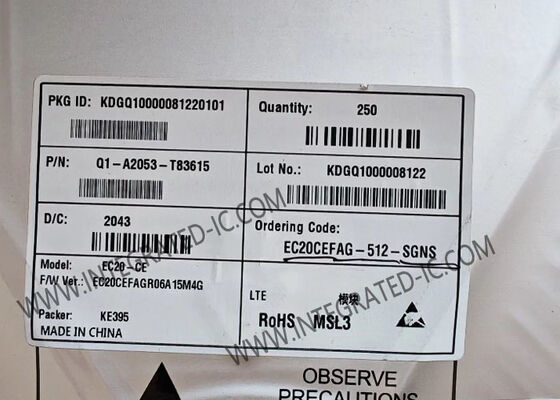 EC20CEFAG-512-SGNS Σύστημα ασύρματης επικοινωνίας υψηλής ακρίβειας LTE κατηγορίας 4