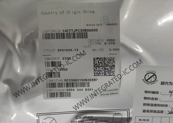 MC33GD3100B3EKR2 Μονοκάναλος οδηγός πύλης αυτοκινήτου με 15A μέγιστη έξοδο Ολοκληρωμένο τσιπ κυκλώματος