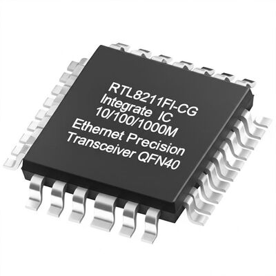 RTL8211FI-CG Ethernet IC 10/100/1000M Ethernet Transceiver με Διασύνδεση RGMII σε Πακέτο QFN40