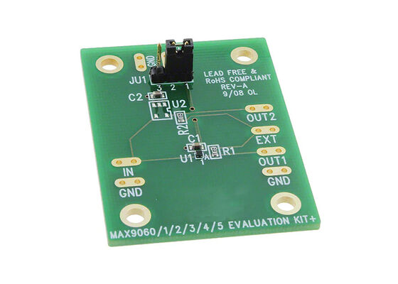 MAX9060EVKIT Ενσωματωμένες λύσεις 0,9 V έως 5,5 V Single Linear Comparator Evaluation Board