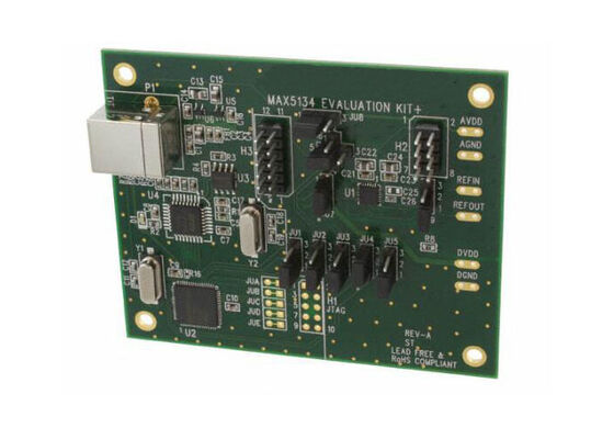 MAX5134EVKIT Embedded Solutions Πίνακας Αξιολόγησης Μετατροπέα DAC 16-Bit Voltage-Output MAX5134