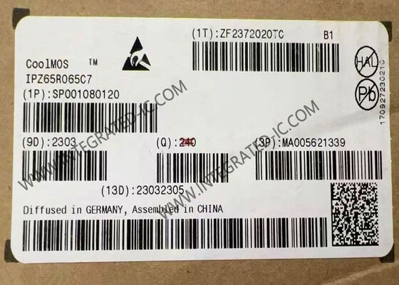 IPZ65R065C7 650V N-Channel Power MOSFET Τρανζίστορα ολοκληρωμένο κύκλωμα τσιπ
