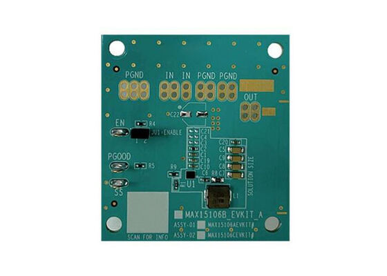 MAX15106BEVKIT Ενσωματωμένες λύσεις MAX15106 6A Συσκευή αξιολόγησης ρυθμιστή βήματος προς τα κάτω