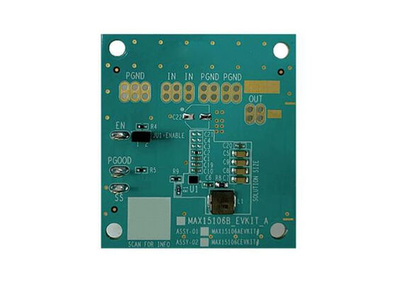 MAX15106AEVKIT Ενσωματωμένες λύσεις MAX15106A 6A Κιτ αξιολόγησης ρυθμιστή με βήμα προς τα κάτω