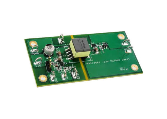 MAX17681AEVKITE Εγκατεστημένες λύσεις MAX17681 Iso-Buck DC-DC Converter Evaluation Board