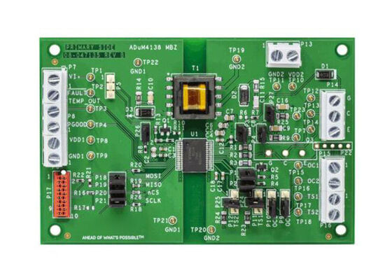 EVAL-ADUM4138EBZ Ενσωματωμένες λύσεις ADuM4138 iCoupler Isolated IGBT Gate Driver Evaluation Board