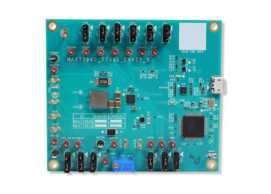 MAX77961BEVKIT12 Ενσωματωμένες λύσεις MAX77961B USB τύπου C Buck-Boost Kit αξιολόγησης φορτιστή