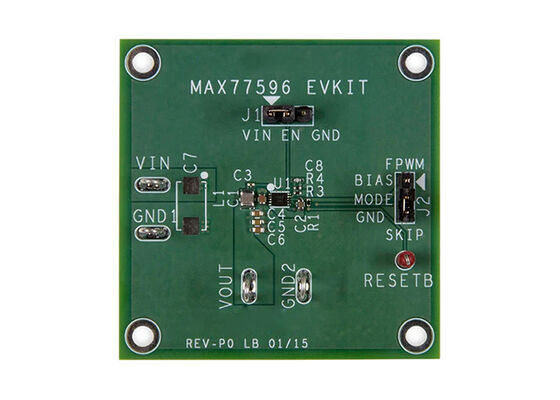MAX77596EVKIT Ενσωματωμένες λύσεις 3.5V έως 24V 300mA 1.7MHz Δελτίο αξιολόγησης Buck Converter