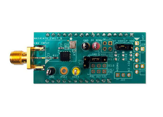 MAX41474EVK Embedded Solutions MAX4147X VHF/UHF Sub-GHz ISM/SRD Receiver Evaluation Kit (Αξιολόγηση του δέκτη)
