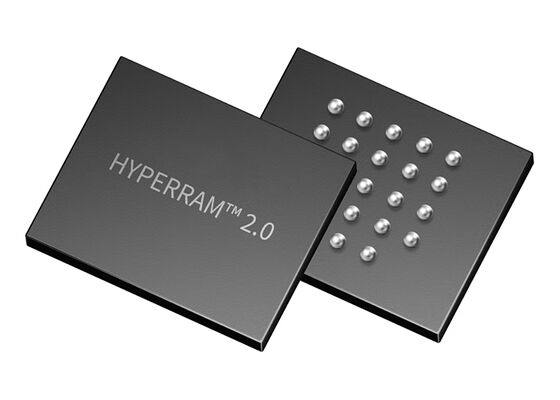 CYEL18V2562-200BKXE Memory IC Chip 256 MBit Ψευδοστατική μνήμη RAM με 1.8 V λειτουργική τάση και συχνότητα διεπαφής 200MHz