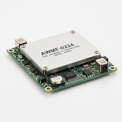 AWMF-0224 Μονάδα ασύρματης επικοινωνίας 24GHz έως 30GHz Δύο κανάλια IF Transceiver με ενσωματωμένο PLL/VCO LO συνθεστή