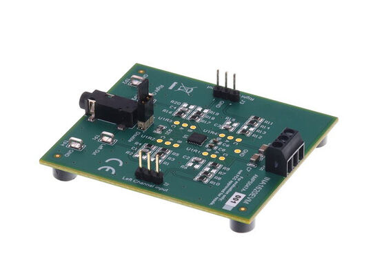 INA1620EVM Embedded Solutions 2-Channel Class AB Audio Amplifier Evaluation Board (Επιτροπή αξιολόγησης των ενισχυτών ήχου κλάσης AB)