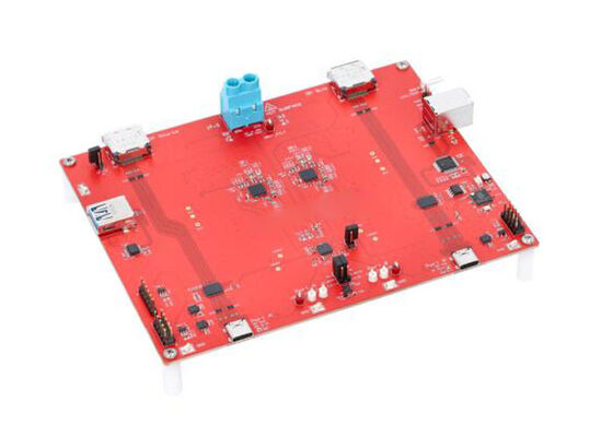 TPS26744EQ1EVM Ενσωματωμένες λύσεις TPS26744E-Q1 Τμήμα αξιολόγησης ελεγκτή PD τύπου-C USB διπλής θύρας αυτοκινήτων