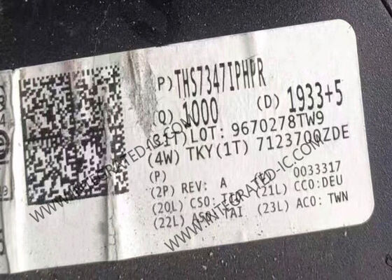 THS7347IPHPR 3-Κανάλι Βίντεο Buffer IC με 550 MHz εύρος ζώνης και 1200V/μs Slew Rate στο HTQFP48 Package