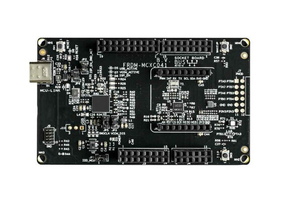 FRDM-MCXC041 Ενσωματωμένες λύσεις MCX C ARM Cortex-M0 MCU 32-bit ενσωματωμένη επιφάνεια αξιολόγησης
