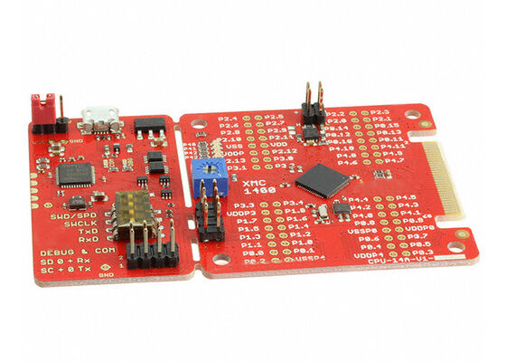 ΚΙΤ-XMC14-BOOT-001 Ενσωματωμένες λύσεις XMC1000 ARM Cortex-M0 MCU 32-bit Embedded Evaluation Board