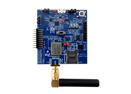 STEVAL-874SIMCB Εγκατεστημένες λύσεις ST4SIM-300 και ST87M01 NB-IoT Module Evaluation Board